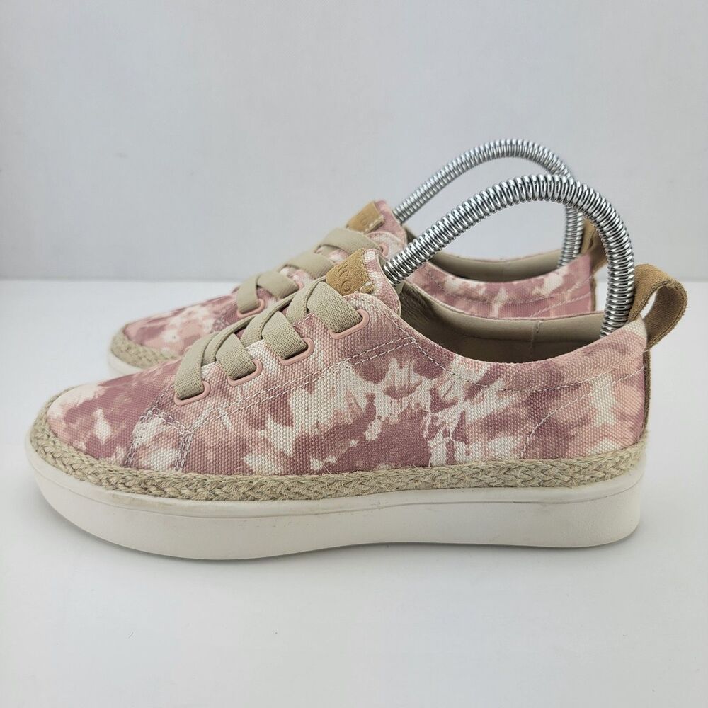 Spenco Womens Size 5.5 Pink Malibu Lace Sneakers
